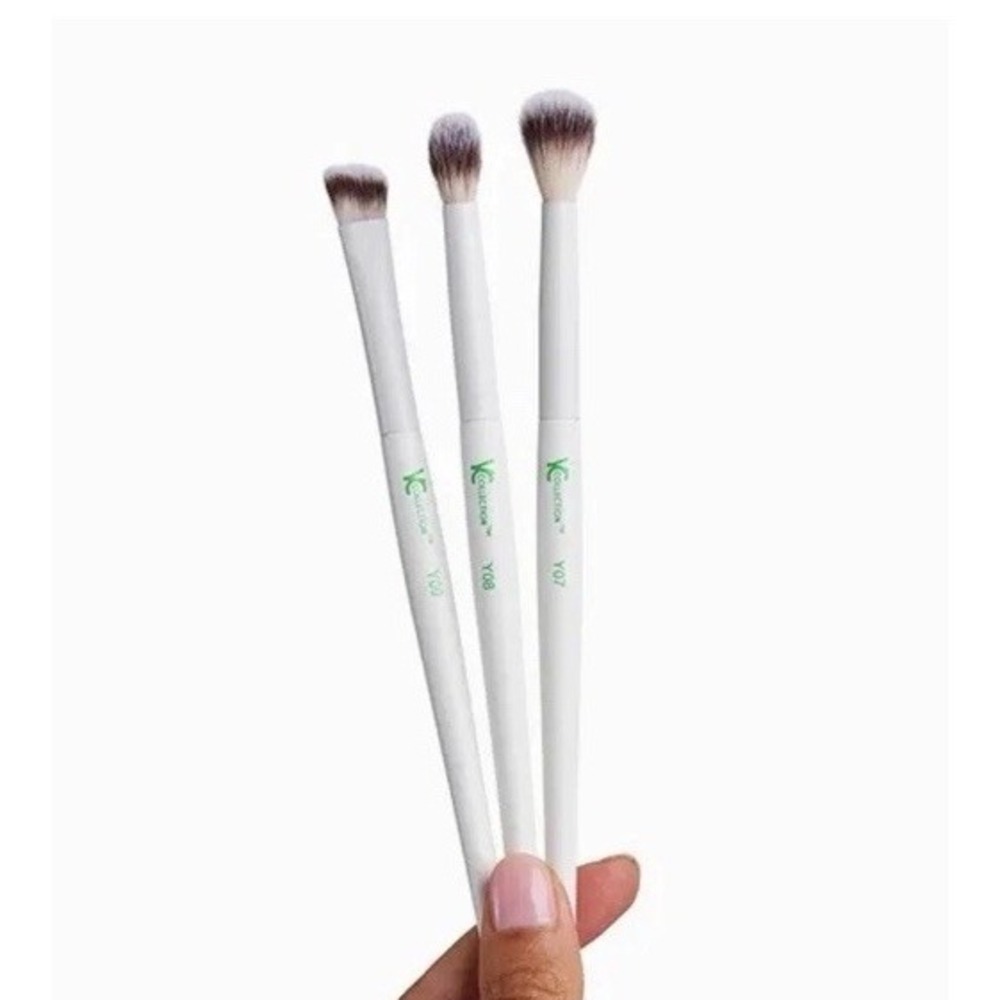 YC Collection 3-Piece Brush Set For‎ Precision Blending Makeup